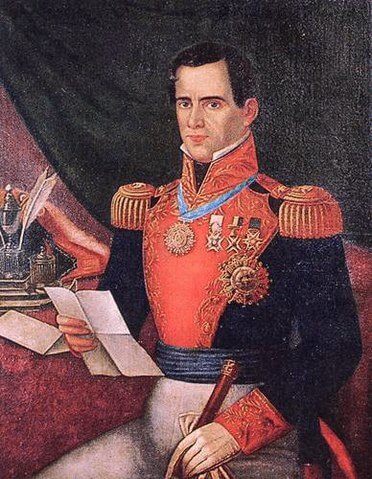 Retrato de Santa Anna.