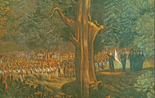 Pintura conmemorativa a los sucesos de Aculco