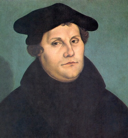 Retrato de Martin Lutero