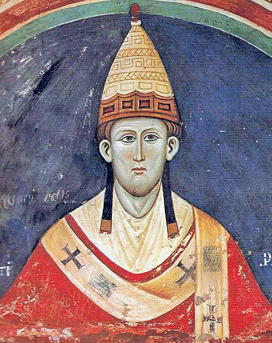 Papa Inocencio III con tiara 