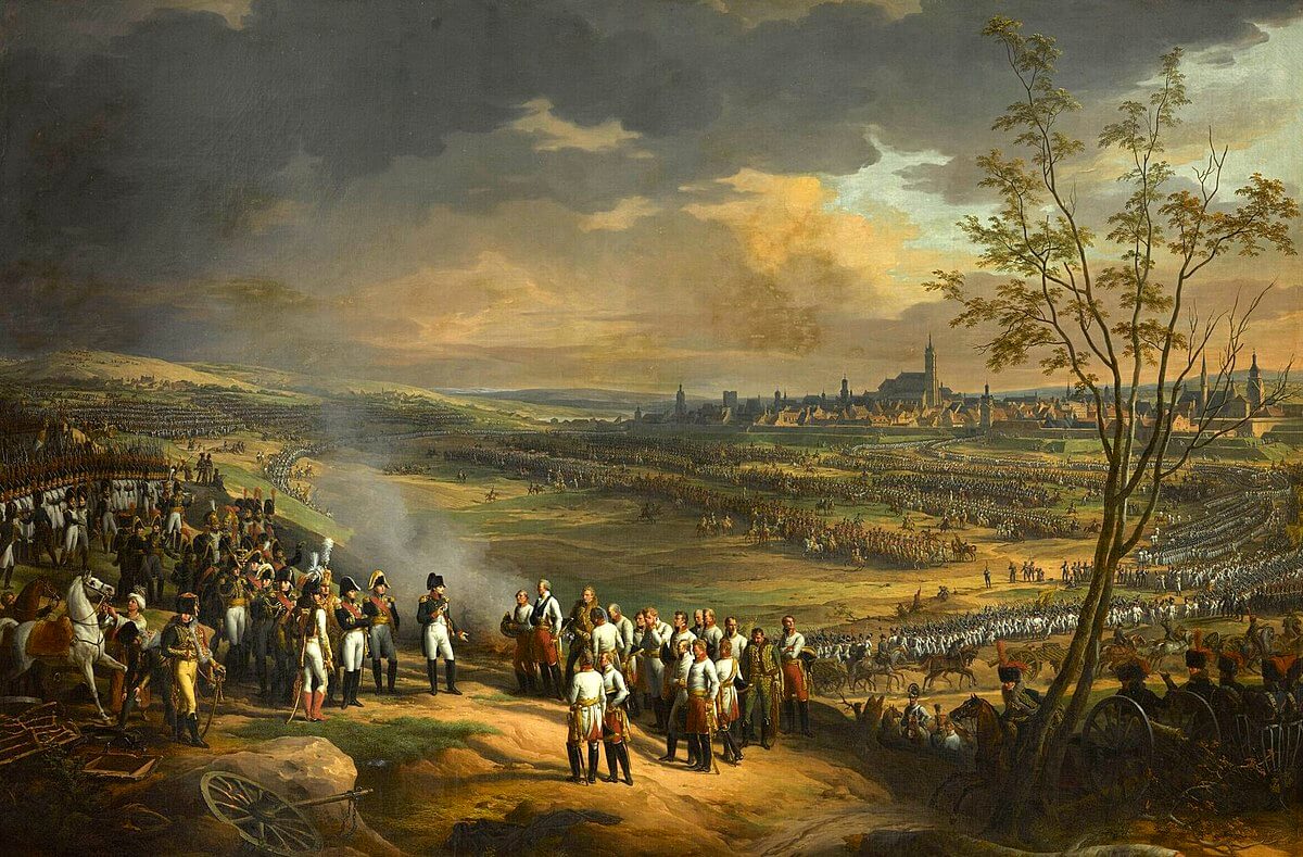 La rendición de Ulm, óleo de Charles Thévenin.