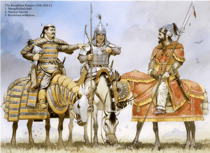 Mongoles siglos XI – XII.
