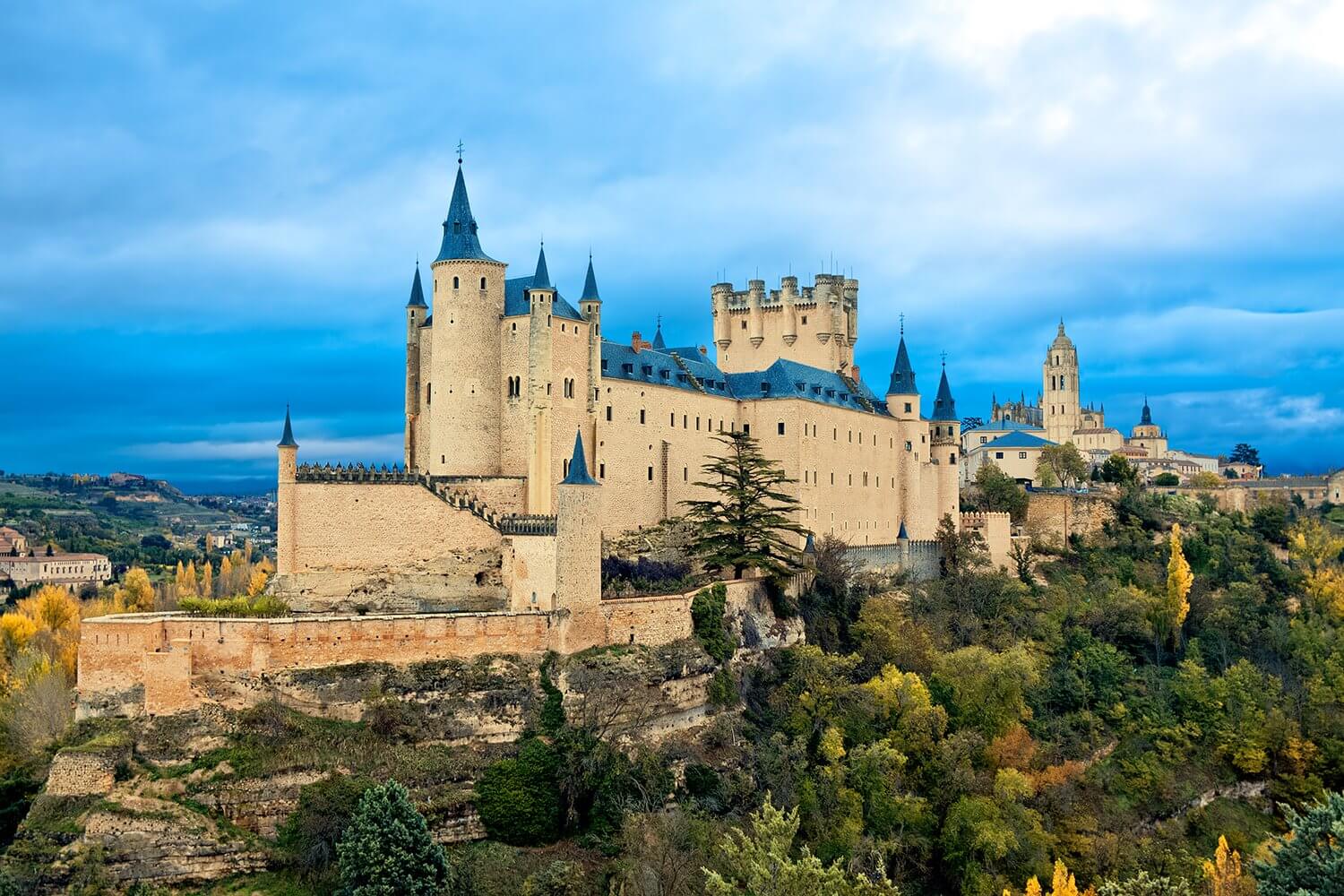 Castillo Alcázar de Segovia.