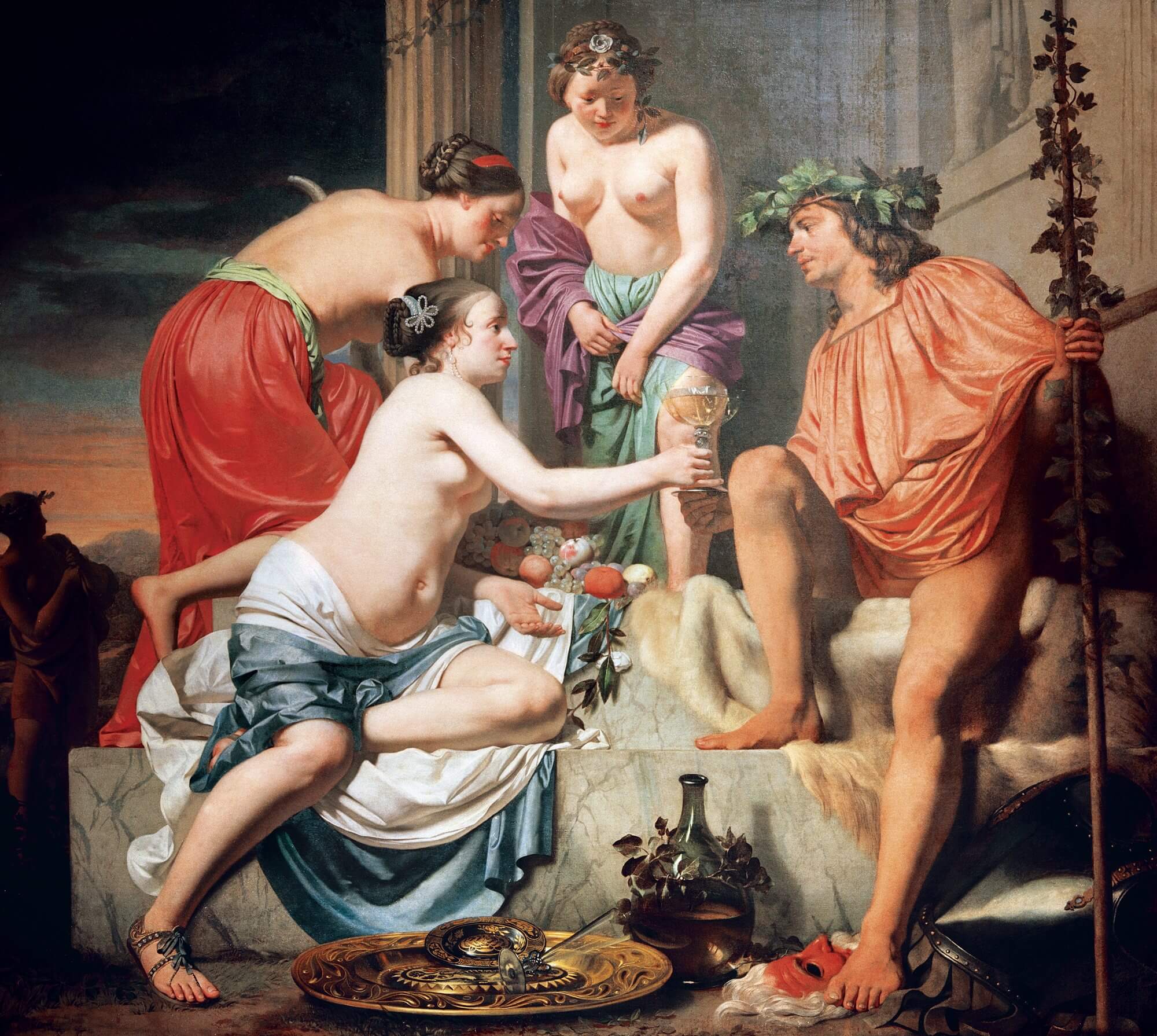 óleo sobre Neron, realizado por Caesar van Boetius.