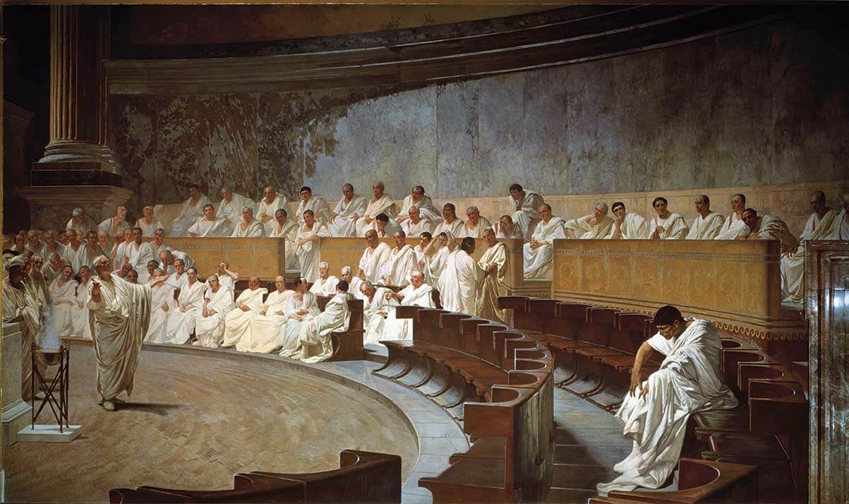 Senado romano. 