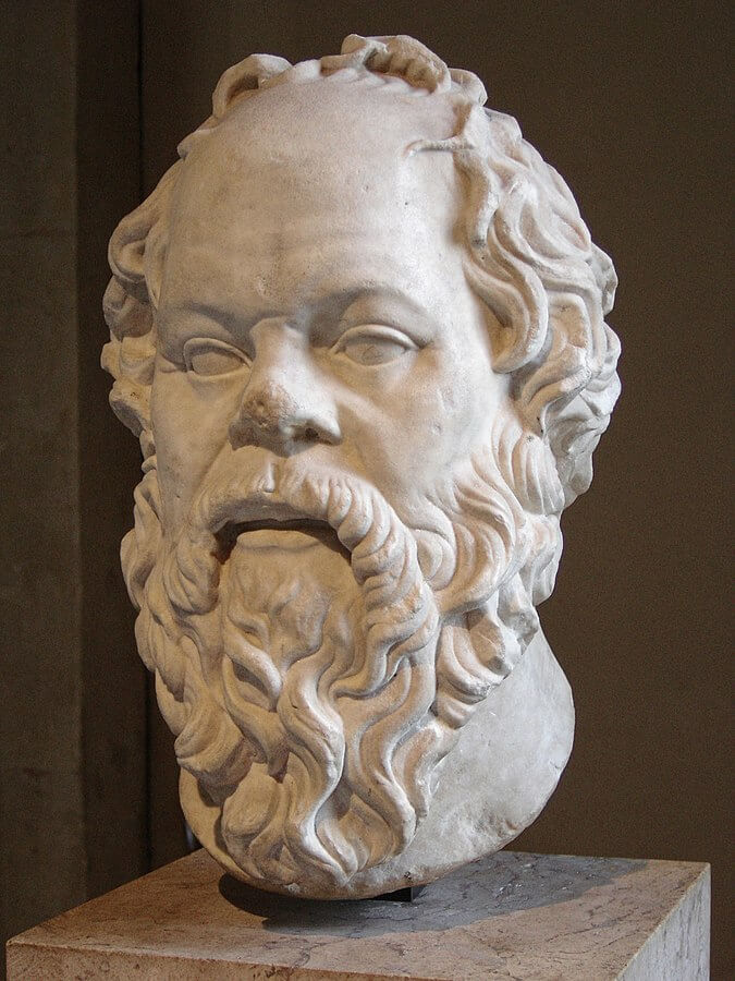 Escultura de Sócrates