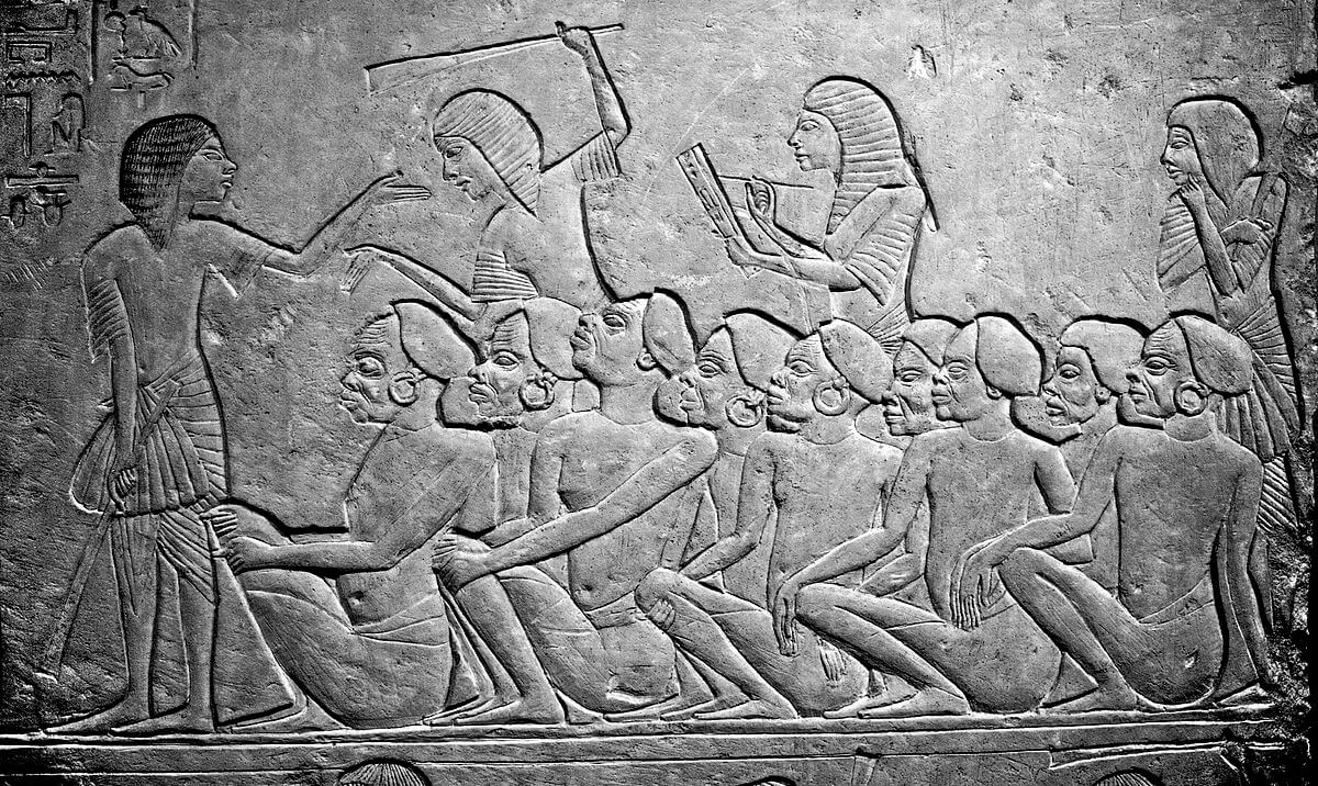 La esclavitud en el Antiguo Egipto. 