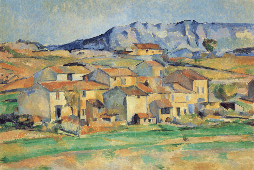 Montaña Sainte-Victoire (1904), de Paul Cézanne