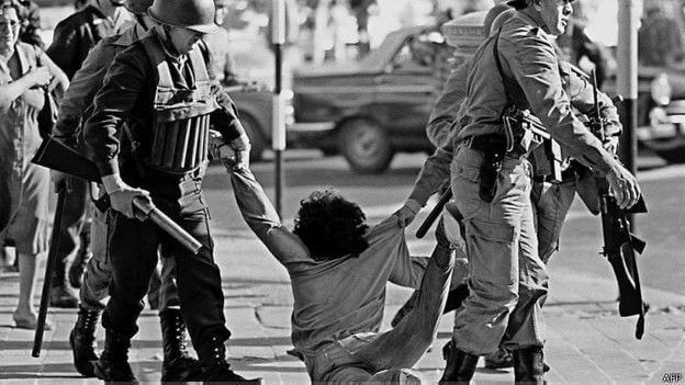 Detención de personas durante la dictadura.
