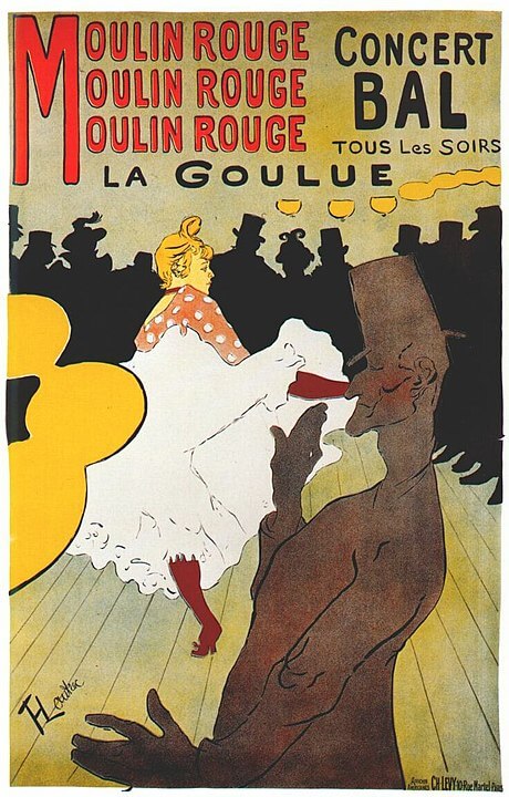 Moulin Rouge: La Goulue Henri de Toulouse-Lautrec,