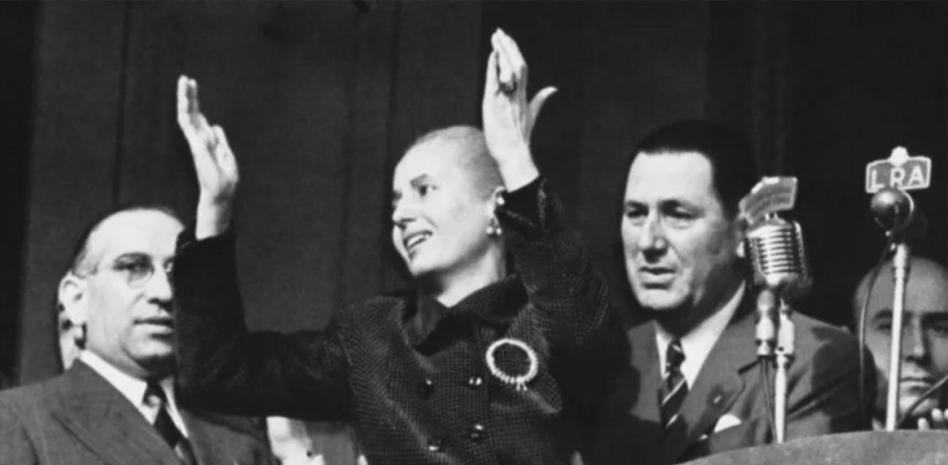Eva Perón en su último discurso público