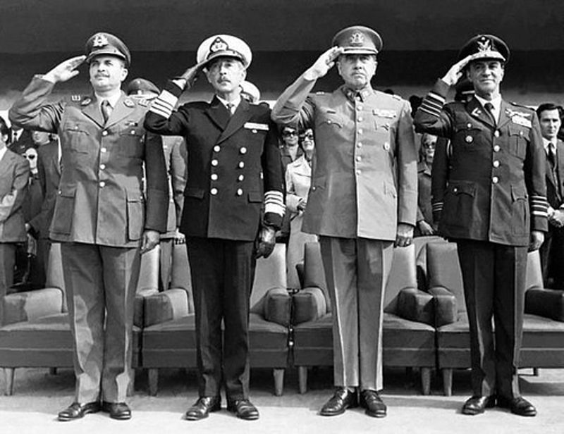Junta militar de gobierno 1973