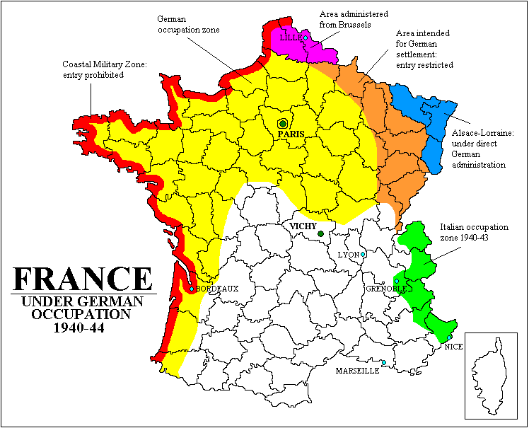 Francia ocupada 1940