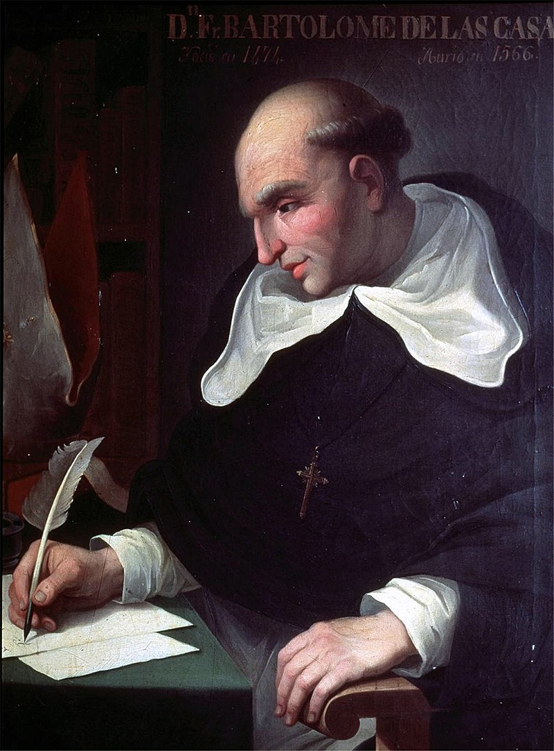 Retrato de Fray Bartolomé de las Casas. 