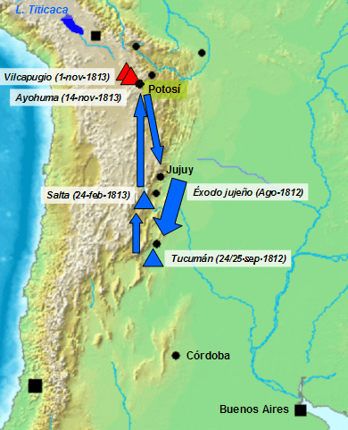Segunda campaña auxiliadora al Alto Perú..