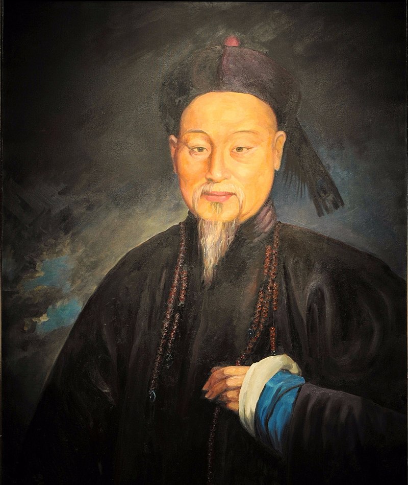 El Comisario Imperial Lin Zexu.