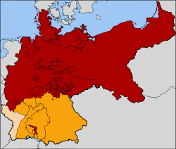Mapa confederacion alemana del norte