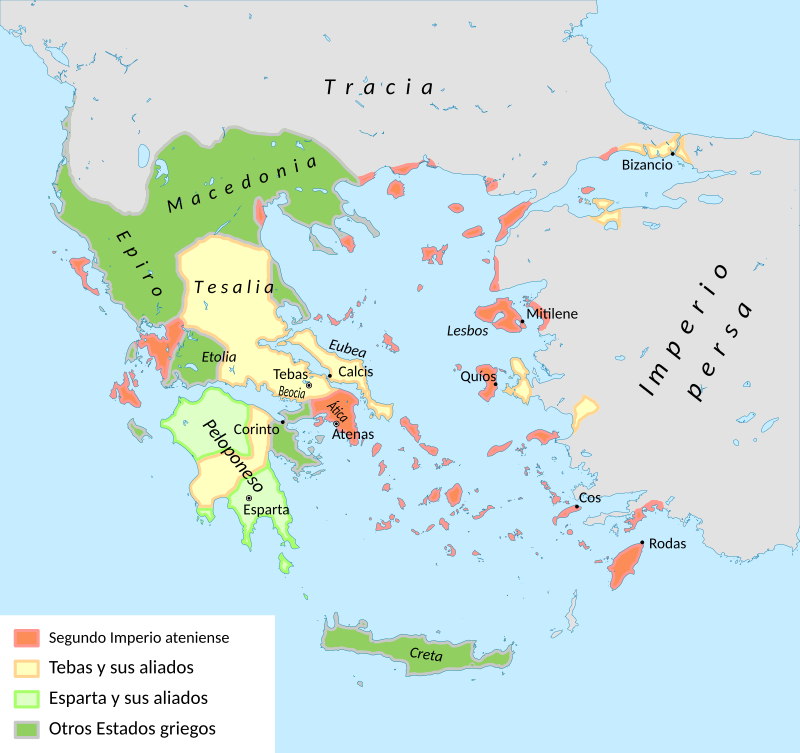 Segundo imperio ateniense.